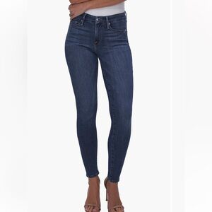 Good American Good Legs Dark Blue Skinny Jeans size 30